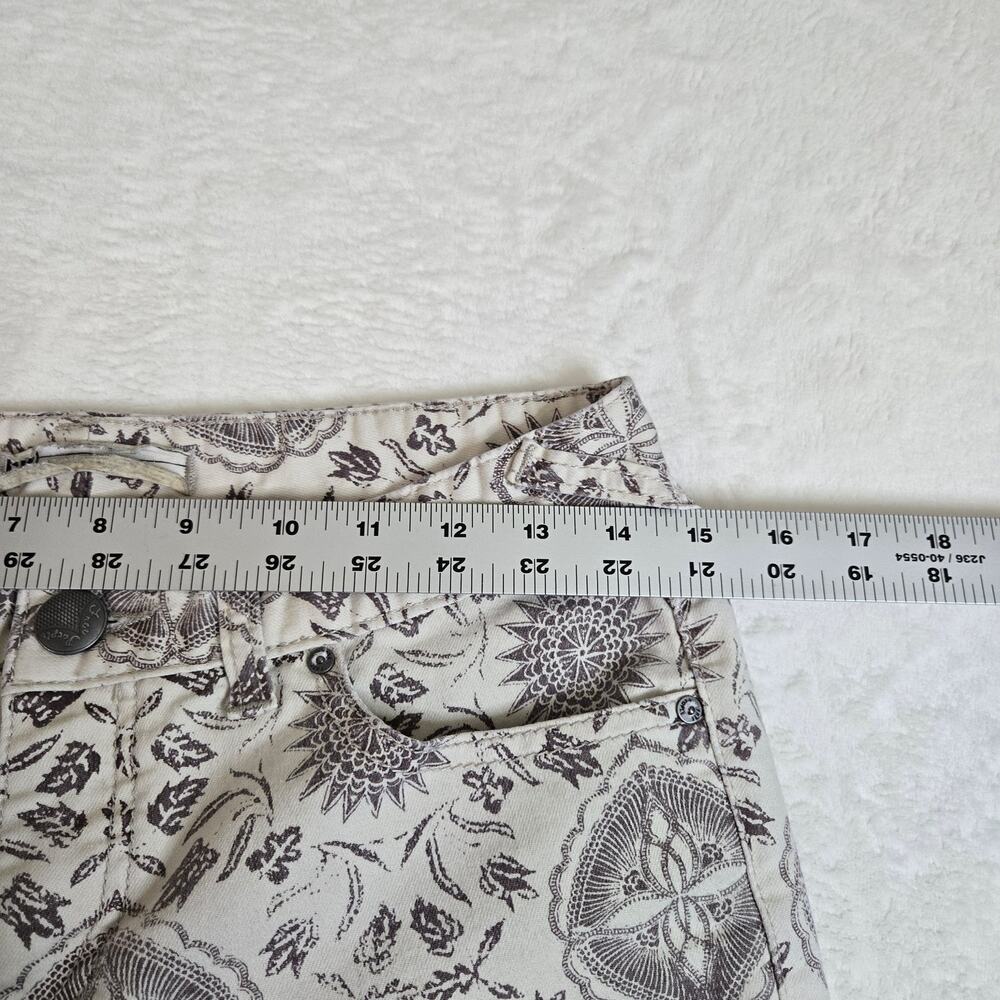 Free People Sundial Fun Print Jeans Womens size 26 0693 - Picture 7 of 11